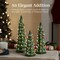 Best Choice Products Set of 3 XL Pre-Lit Hand-Painted Ceramic Tabletop Christmas Trees